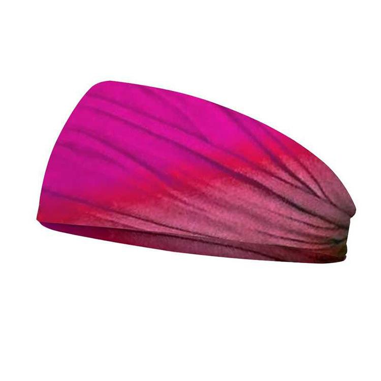 

Богемная повязка на голову Хиппи Спортивная широкая повязка для волос Повязка на голову Беговой платок Повседневные аксессуары для фитнеса Досуг