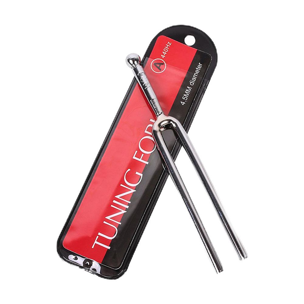 1pc Standard A 440 Hz Tuning Fork Violin Viola Cello A Tone Tuner Stainless Steel Musical Instrument Accessories Gift