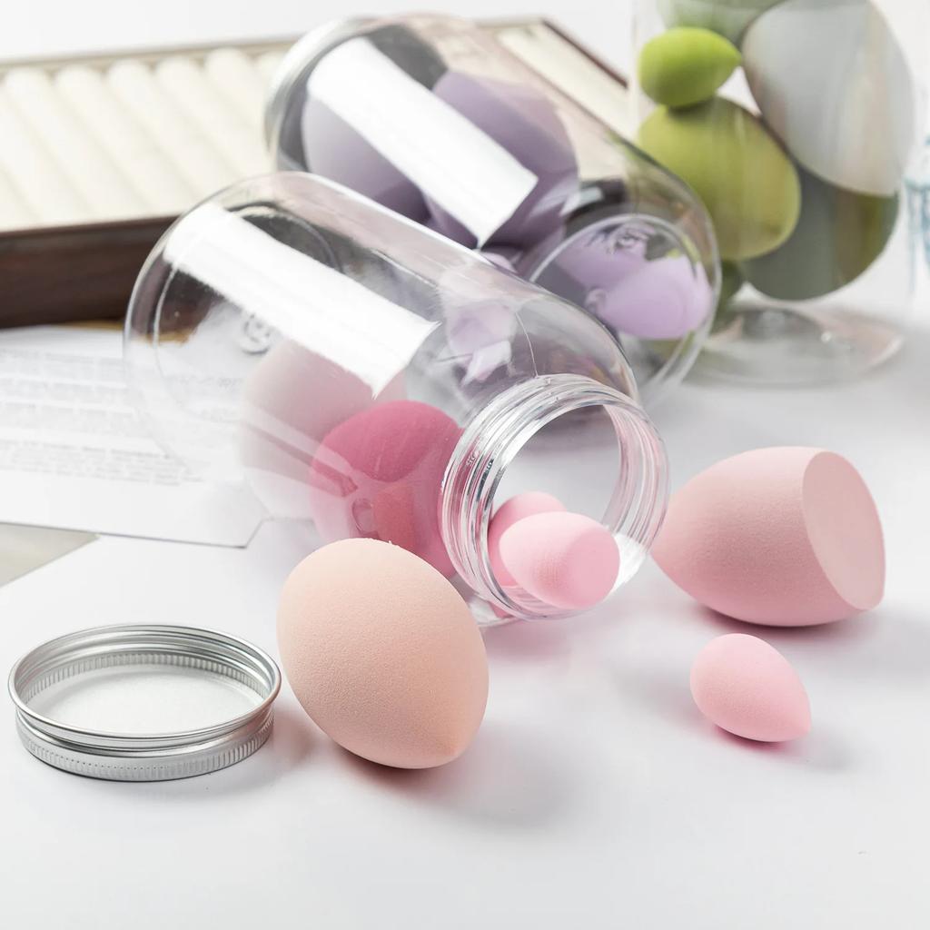 12/14Pcs Makeup Sponge Blender Beauty Egg Cosmetic Puff Foundation Sponges Powder Puff Women Make Up Accessories Maquillaje Tool