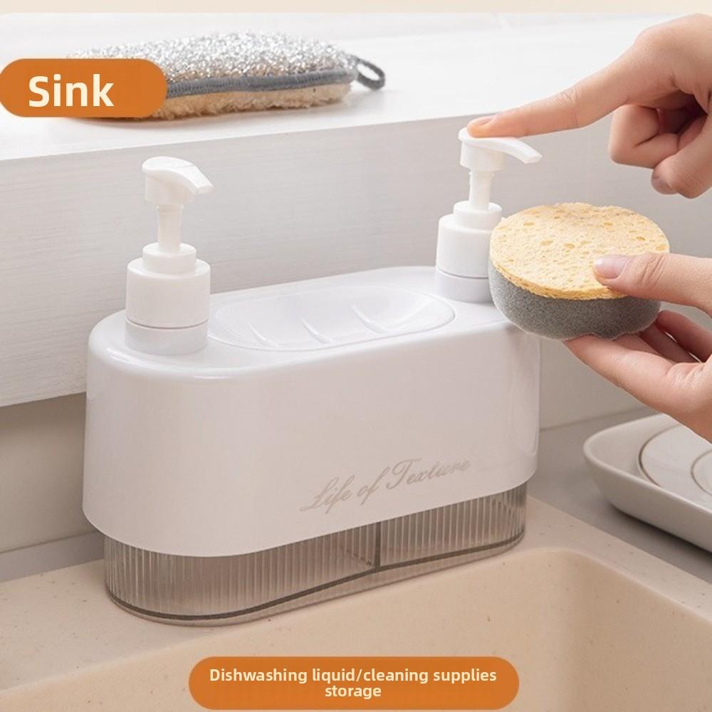 Thickened Shampoo Bottle Plastic Press Soap Dispenser Body Wash Bottle Soap Box Bathroom