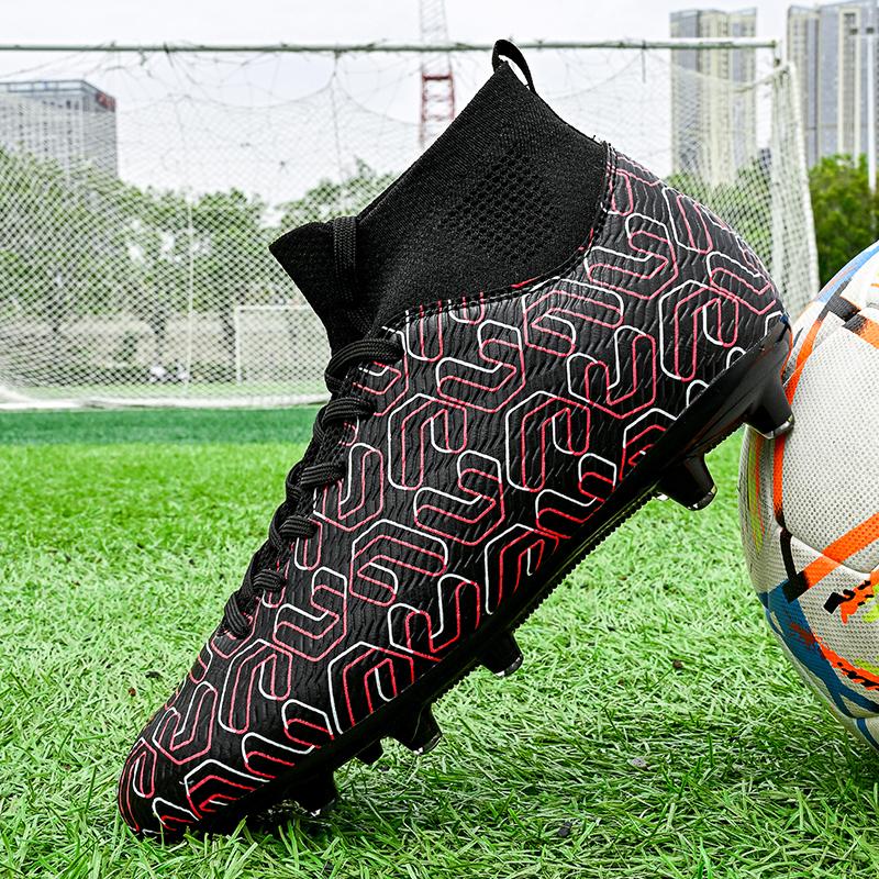 35-45Унисекс футбольные бутсы Молодежные футбольные бутсы большого размера Резиновая — фото 15