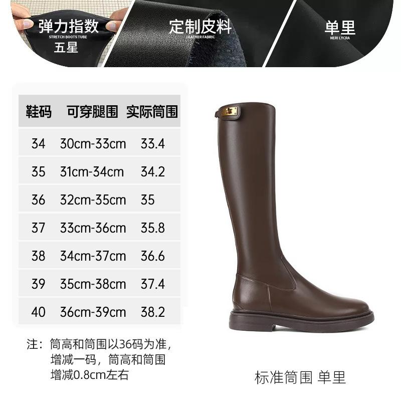 

Женские осенне-зимние новые модели ботинок на молнии сзади, но до колена на толстой подошве, тонкие высокие сапоги, женские сапоги-рыцари, сапоги 40