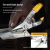 Heavy Duty Tin Snips - Multifunctional Dragon Bone Shears for PVC, Wire, Ducts, and Steel Strip Cutting