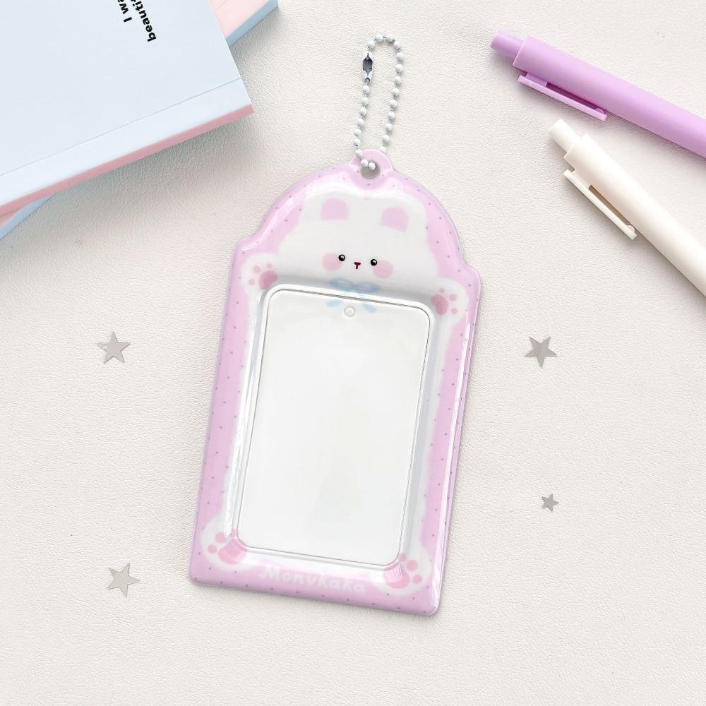 

New Animal Patterns Photocard Case Polka Dot Multifunctional Photocard Holder 1/3 Inch Photo Storage Card Case
