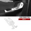 Inner Front Door Window Lift Switch Panel Cover Trim For Ford F150 + White