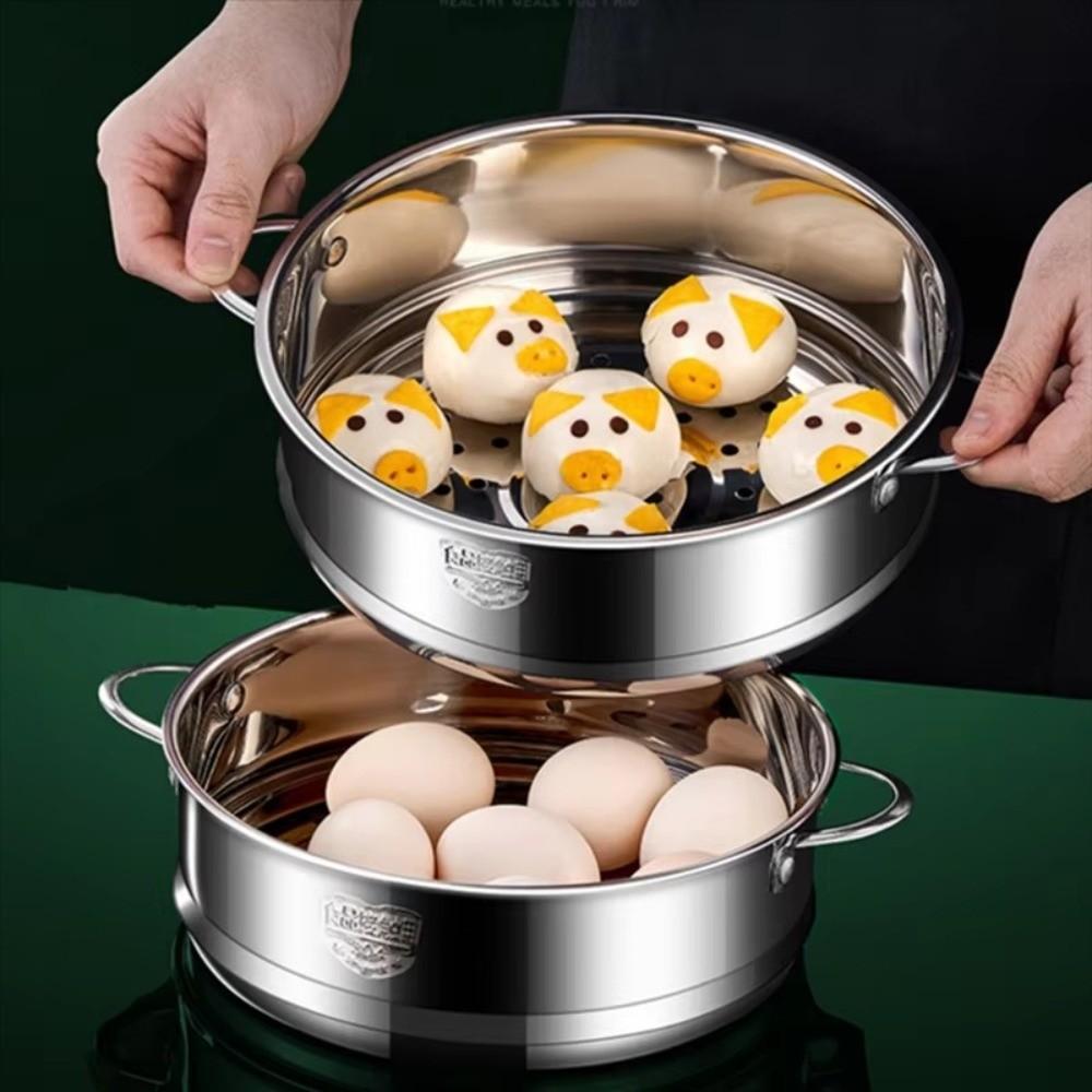 Thickened Food Steam Rack 16-32cm Drain Basket New Pot Steaming Grid Kitchen Use