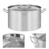 Gastronorm Pot with Lid, Stainless Steel, for Induction Cooker, 58 L