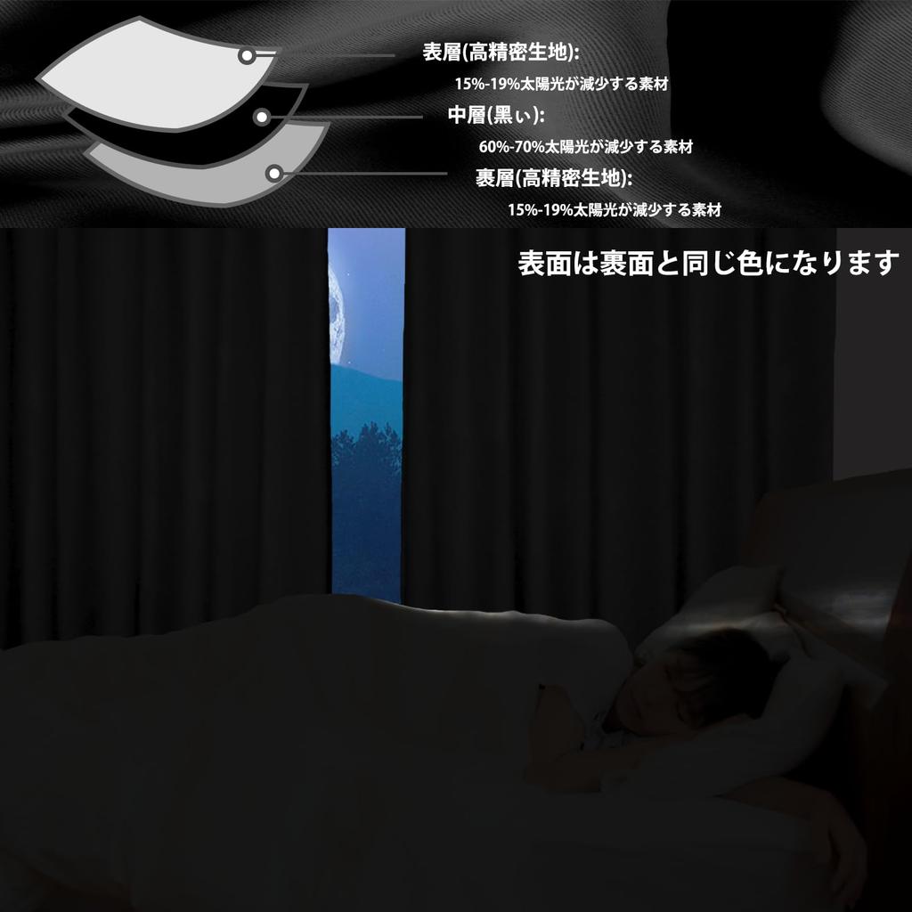 Set of 2 Level 1 Blackout Solid Thick Effective Heat Sound Fashionable Curtains with Memory Energy Day and Night For Living Coffee Small Window