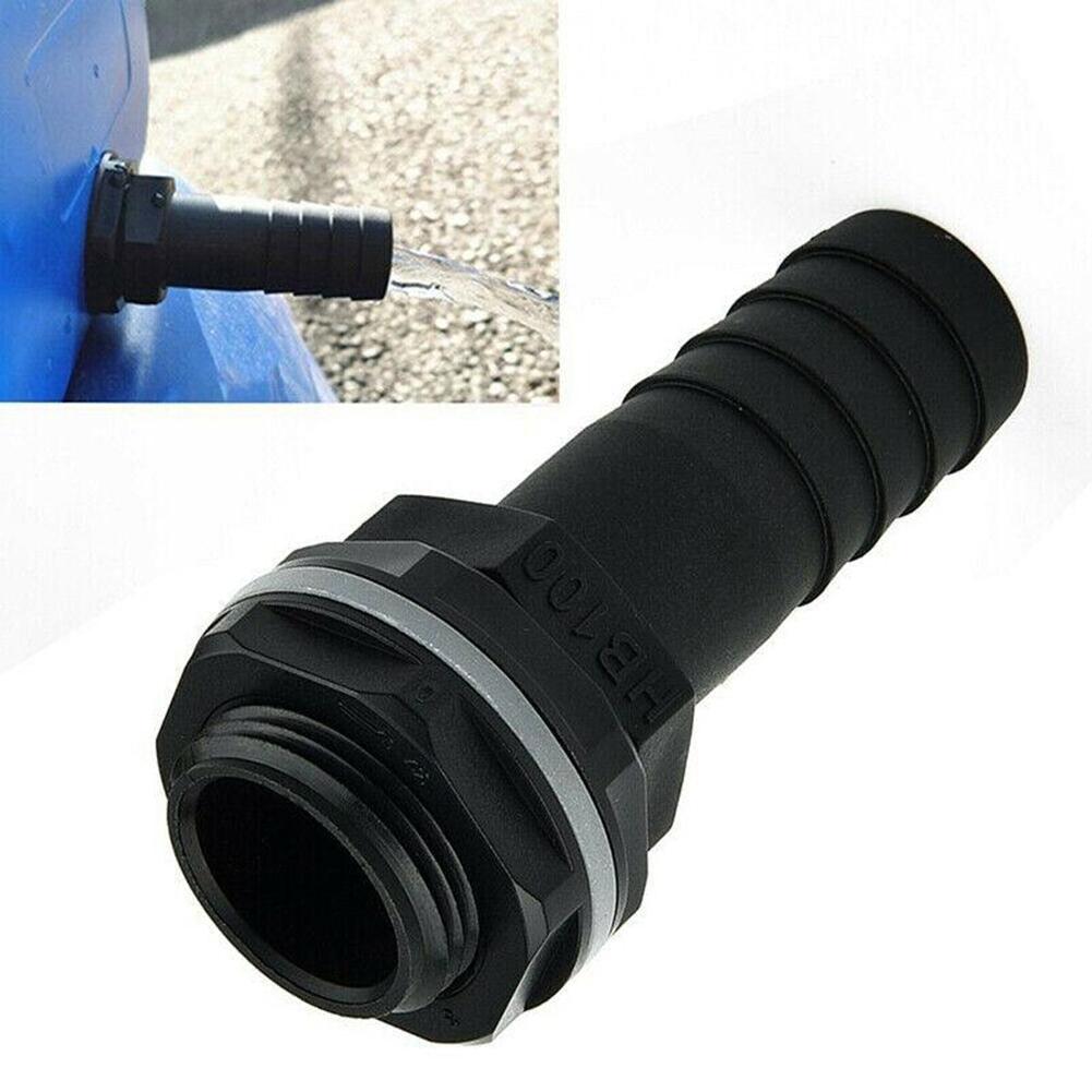 Connector Water Butt For 1 Inch Overflow Pipe Plastic Replacement Spare Parts