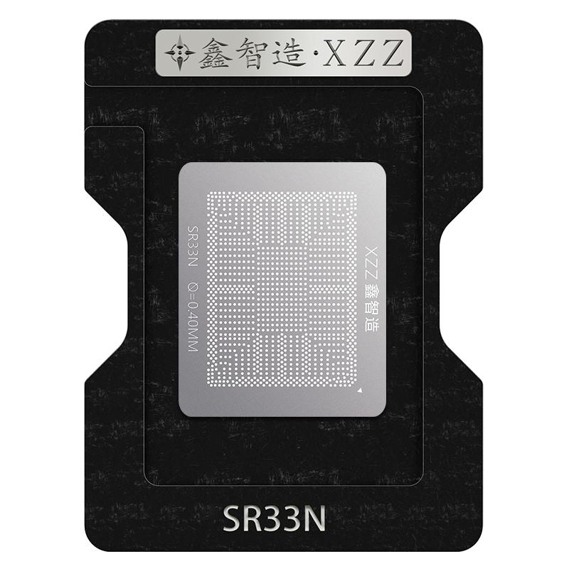 XZZ BGA Reballing Stencil for SRKZZ SRKH0 SR29F SR33N SR1S9 TC790SA-A2 Direct Heating BGA Template Tin Planting Platform
