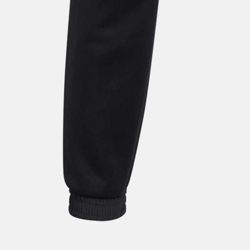 Under Armour Unstoppable Solid Color Breathable Mid-Rise Drawstring Sports Pants Men Pants Black 1382287-002