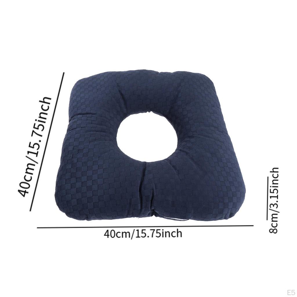 Donut Kissen Sitzkissen Stuhlauflage Spezielles Mittelloch Weich Bequem, Sitzen Steißbein
