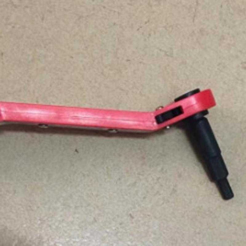 Refrigeration Ratchet Wrench 4 Different Sizes 1/4 X 3/16 Square X 3/8 X 5/16 Square Air Conditioning Ratcheting Service
