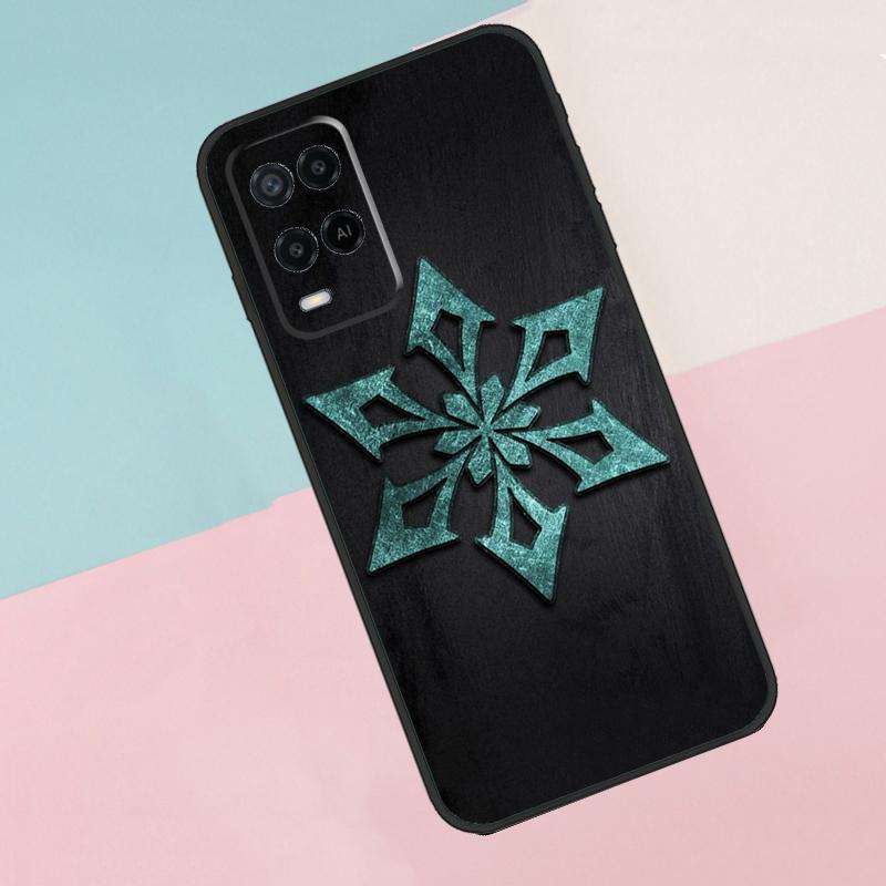 Genshin Impact Elements For Oppo A17 A77 A60 A74 A94 A54 A18 A38 A58 A78 A98 A40 A80 A16 A76 A96 A15 A57S Phone Case
