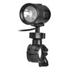 Bike Front Light Lamp with Record Camera Battery Cycling Accessory for Bicycleblack