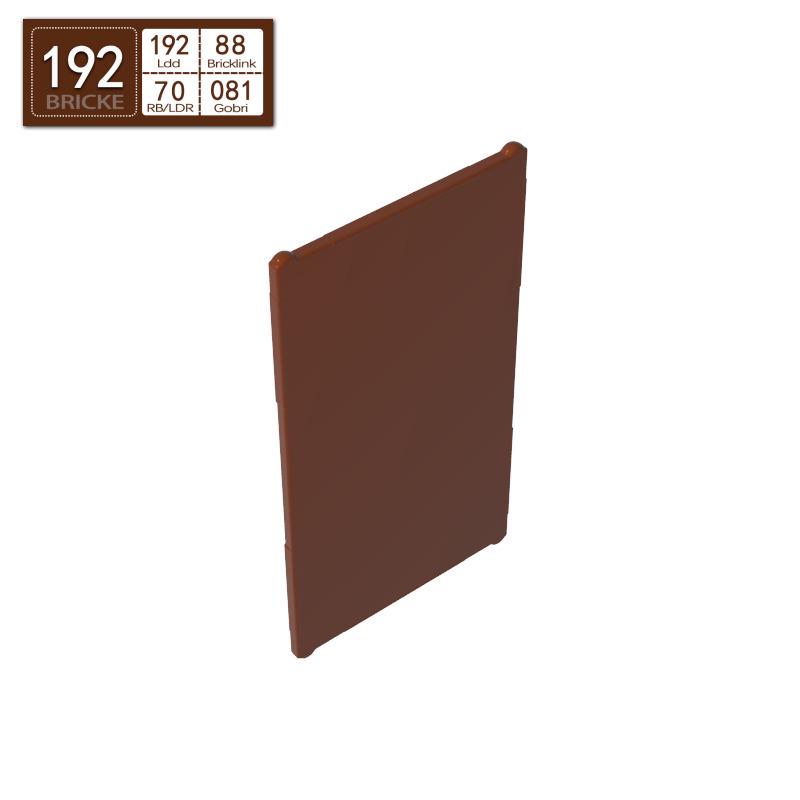 

Brick Guest 1x4x6 Window Glass for LEGO 60803, 57895, 35294, 35295 Compatible Building Blocks Piece