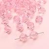 Handmade Beads Diamond-shaped Faceted Beads Acrylic Transparent Irregular Faceted Round Beads Beads DIY Bracelet Cell Phone Chain Jewelry Loose Beads