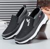 Men New Summer Lao Beijing Slip-on Mesh Casual Shoes, Breathable Soft Sole Comfort Walking Shoes for Fathers