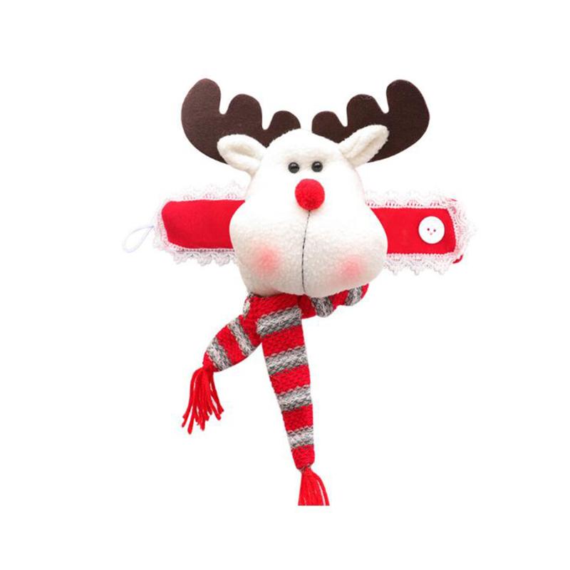 Christmas Curtain Buckle Tieback Santa Snowman Curtain Tiebacks Hook Fastener Buckle Clamp For Xmas Ornaments Decorations 2025