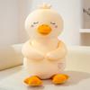 Giant Size Cartoon Duck Plush Toys Cozy Cotton Stuffed Yellow Duck Doll Soft Soothing Sleeping Throw Pillow Kawaii Room Decor
