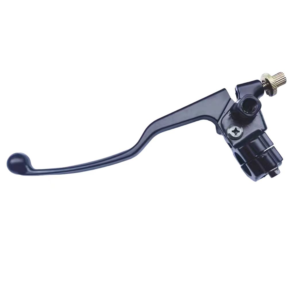 22mm Suitable for Honda Motorcycles Cr/Crf/Xl/Xr Handlebar Left and Right Master Cylinder Hydraulic Brake Control Clutch Lever (Black) Left Clutch Assembly
