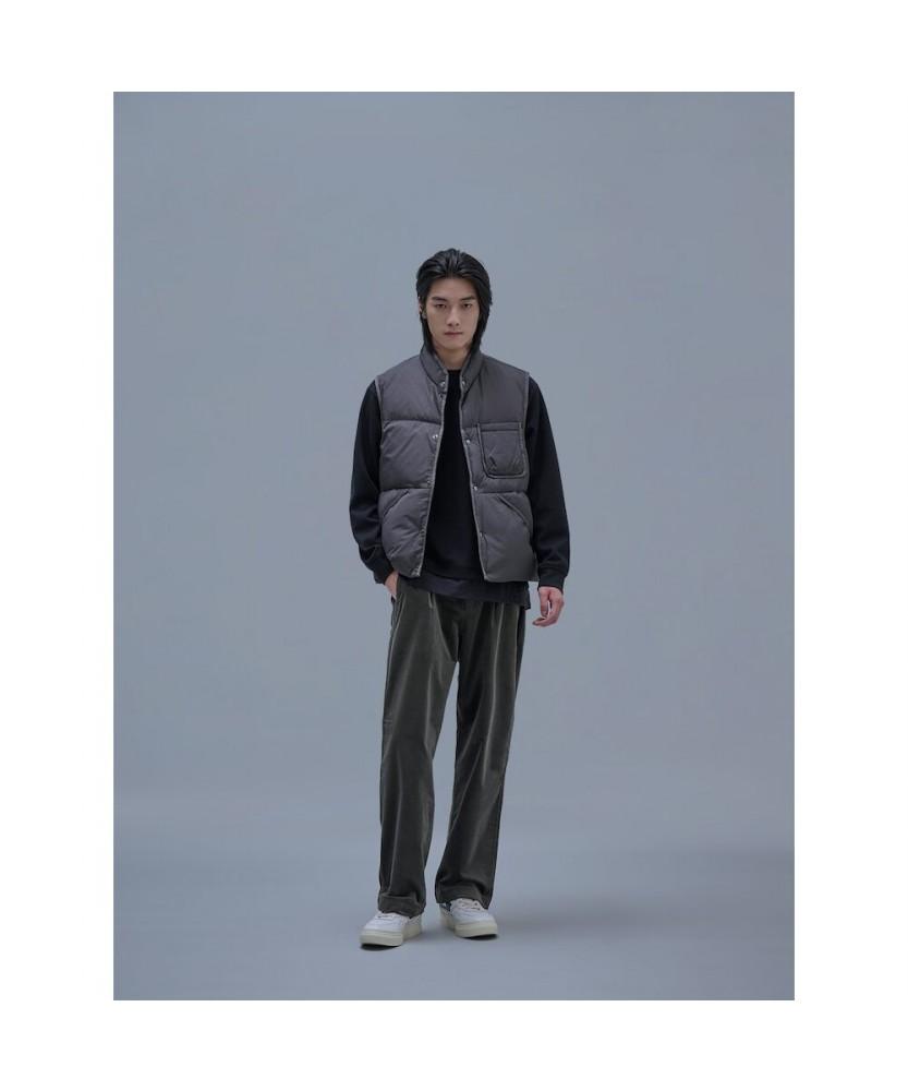 SHIFT.G Wide Fit Corduroy Pants Ash