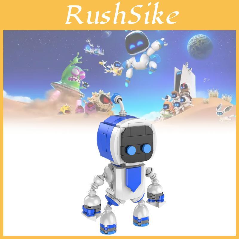 Astro Bot Zestaw do Montażu Miniatur Dla Dzieci Kreatywna Plastikowa Zabawka Prezent