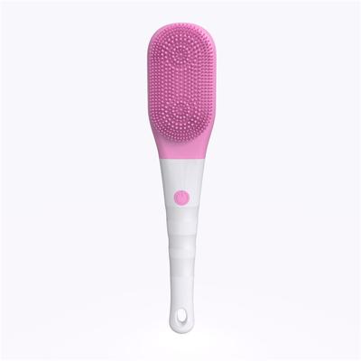 Silicone Waterproof Electric Bath Brush Bath Brush Massage Long Handle Back Rub Electric Bath Scrubber Bath Brush