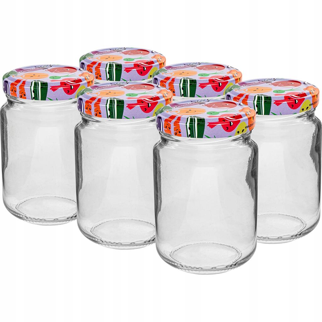 Glass Jar with Screw Lid TO Fi53
