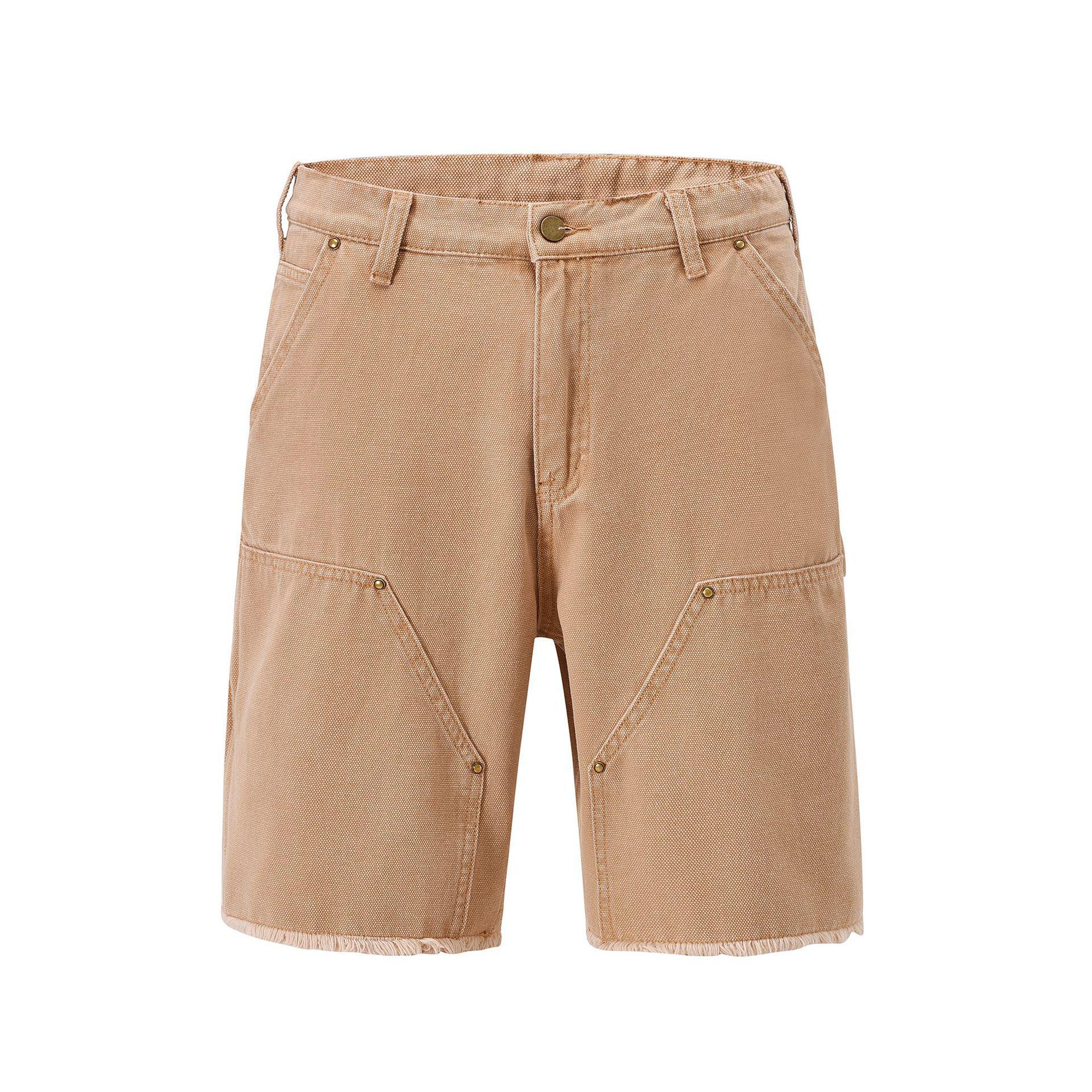 Unisex Multi-Pocket Cargo Jeans - European & American Street Style Loose Fit with Rips 36
