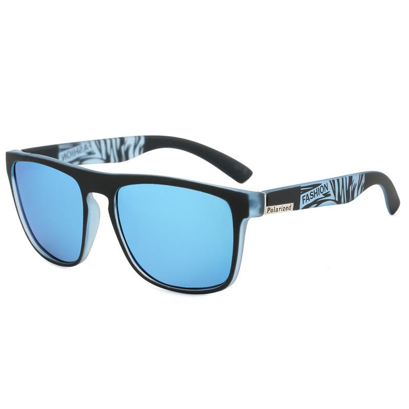 Polarized Elastic Paint Real Film Sunglasses Outdoor Beach Men'S Sunglasses Fishing Mountaineering Glasses Uv Protection