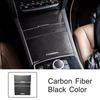 Pannello Decorativo Copertura Trim Scatola Portaoggetti Console Centrale in Acciaio Inossidabile per Mercedes Benz Classe E Coupé W207 2014-2016
