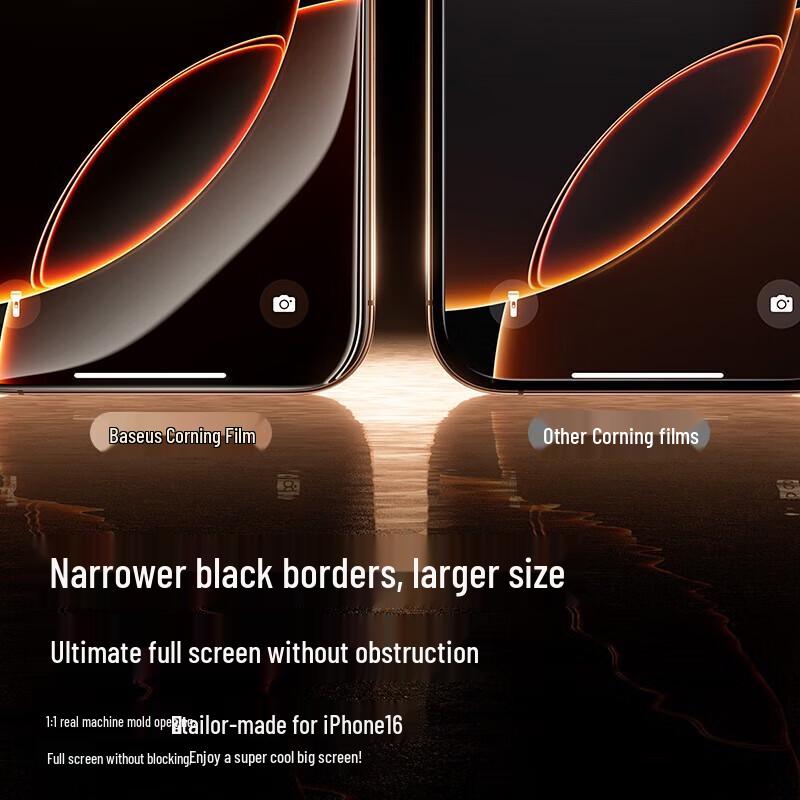 Baseus Corning Glass Screen Protector with Dust-Free Applicator