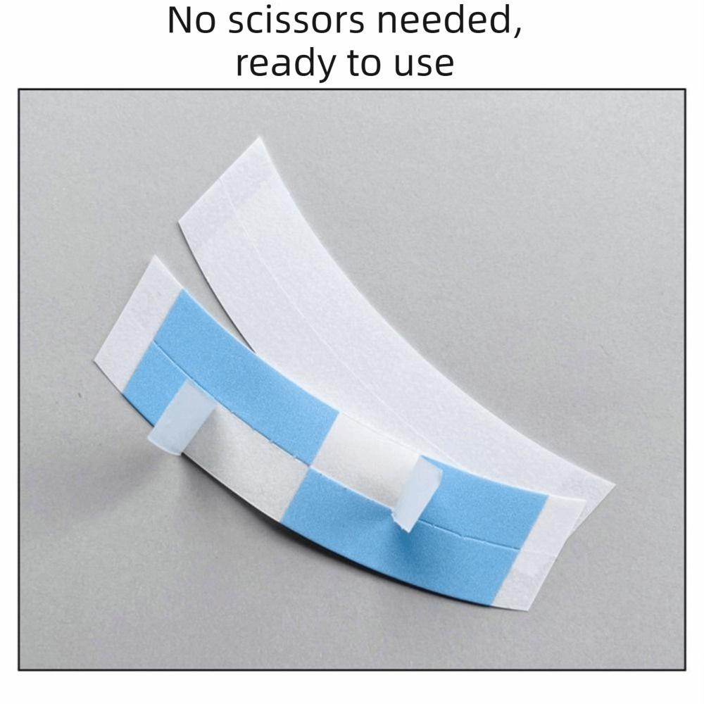 36Pcs C-Shaped Lace Front Wig Tape Arc Adhesives Bonding Glue Hair Piece Tape  Front Lace Wigs