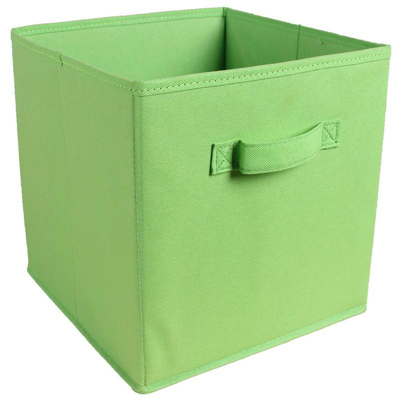 Universal Lidless Foldable Storage Box for Clothes & Toys - Non-Woven Fabric Organizer