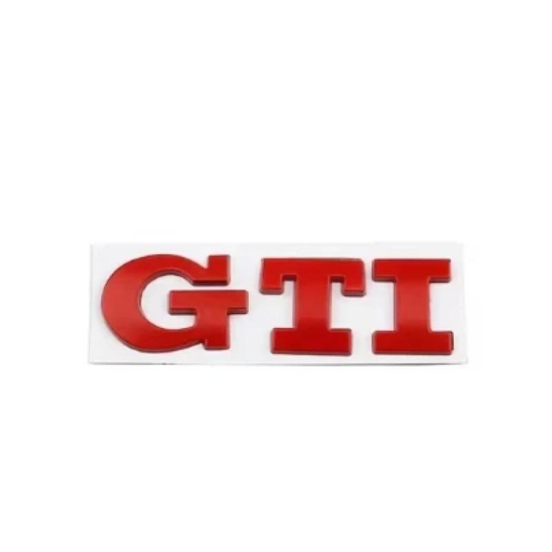 1ks 3D kovové nálepky se znakem GTI odznaku auta pro Golf GTI mk2 mk3 mk4 mk5 mk6 mk7 mk8 Polo Auto příslušenství