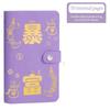 Waterproof Money Saving Challeng Book PU Leather Cash Budget Notebook  Bills Storage