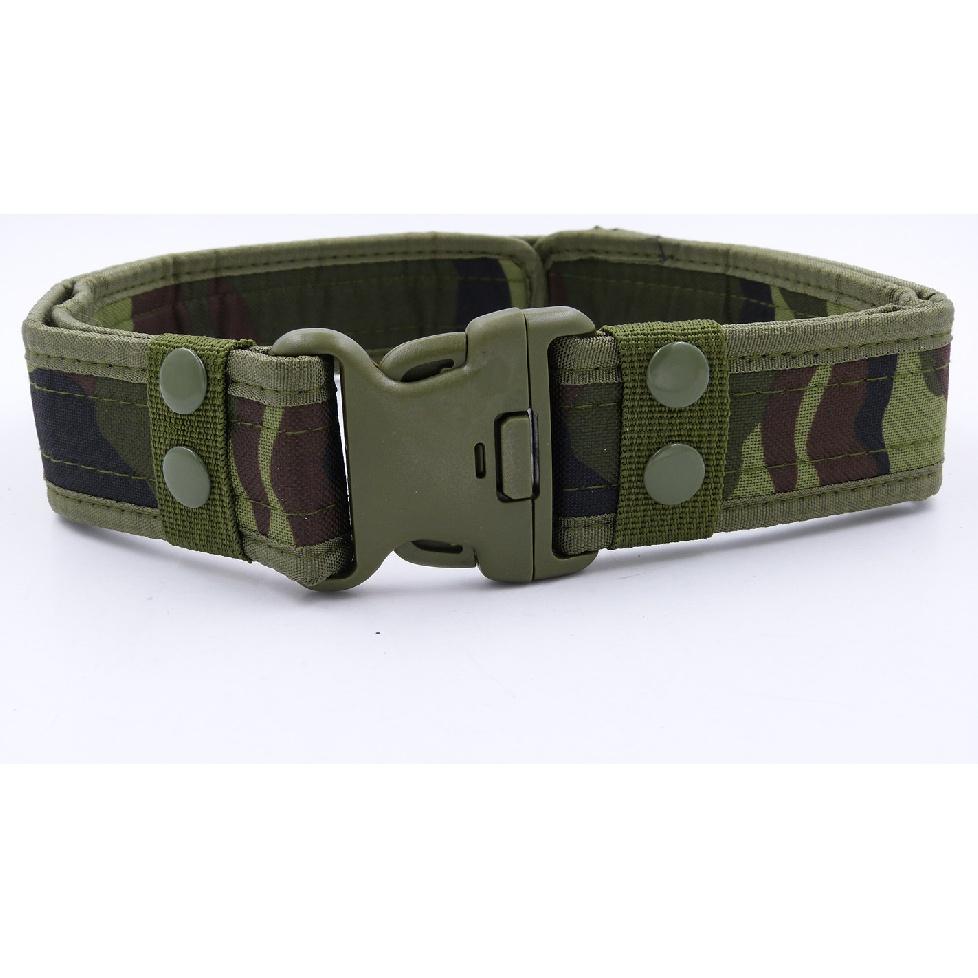 Ceinture tactique de Camouflage pour hommes, ceinture en tissu Oxford pour ventilateur de l'armée, fournitures d'extérieur en toile pour hommes 100-125CM