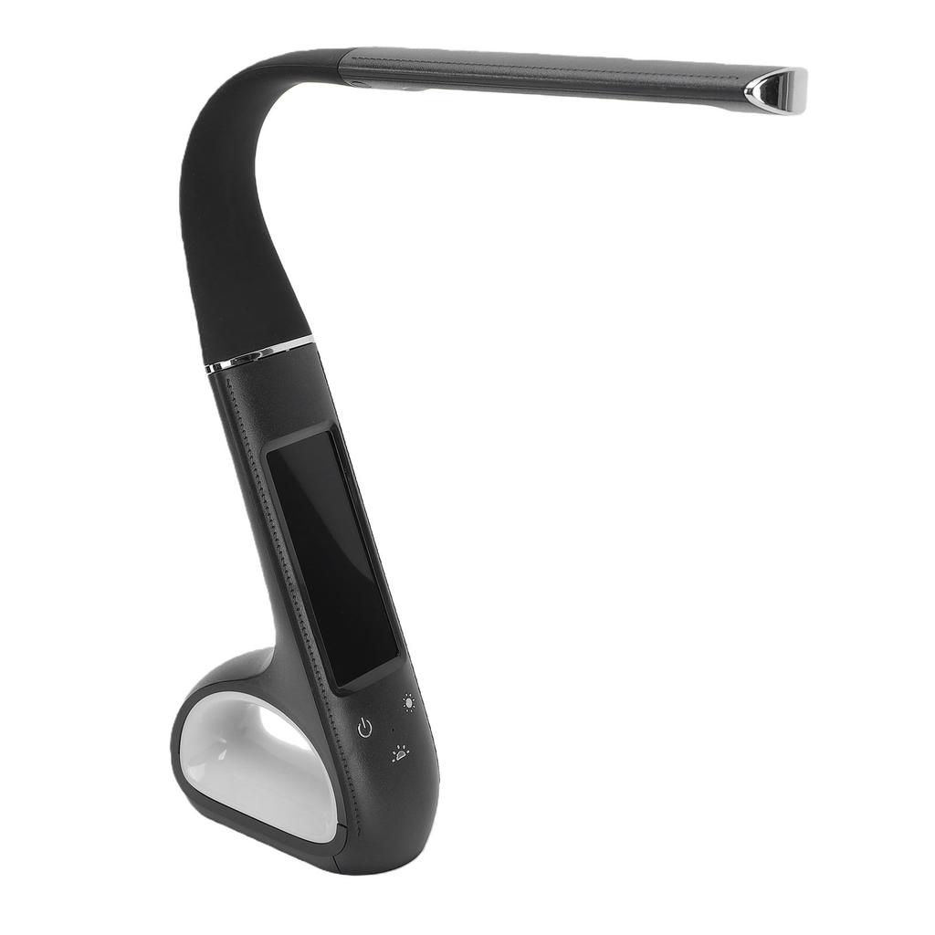 LED Desk Lamp Mobile Adjustable Neck with HD VA LCD Display 3 Color Modes Eye Protection for Crafting Office Work