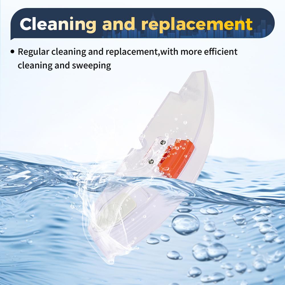 Water Tank For Roborock S7/S70/S75/T7S/T7S PLUS/G10 Robot Vacuum Cleaner Electrically Controlled Water Box Replacement