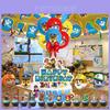 Paw Patrols Party Supplies Deluxe Birthday Decor Set With Balloons And Banners For Kids