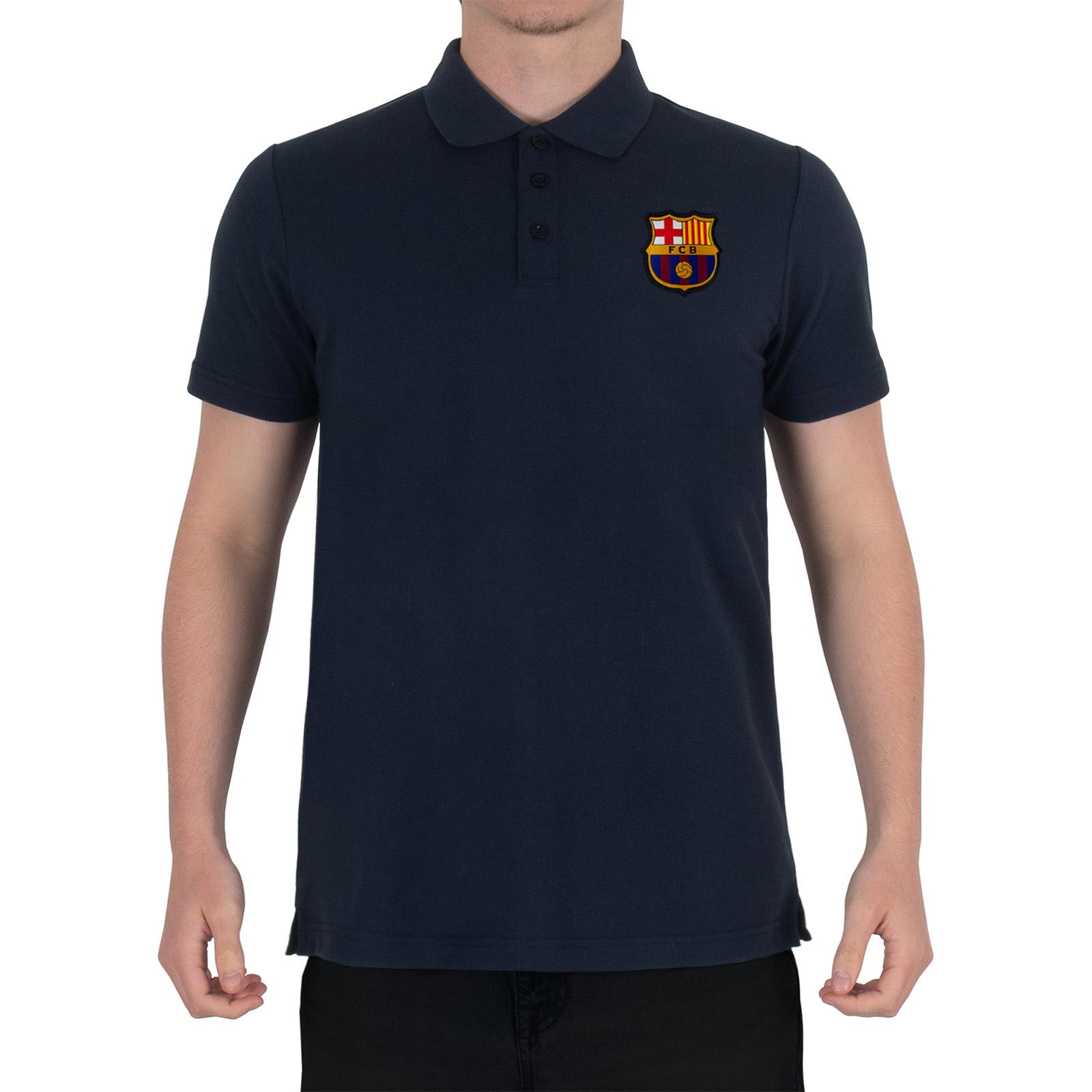 FC Barcelona Heren Poloshirt 3XL marineblauwe kleur
