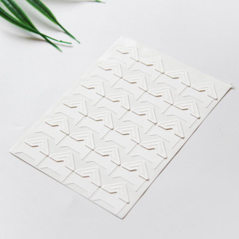 

120 pcs/lot DIY Vintage Corner Photo Albums Corner Stickers Kraft Paper Album Frame Decor Scrapbooking Decoration 5 Sheets