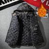 Autumn and Winter Plus Size Cotton Jacket Men's Hooded Loose Cotton Jacket Camouflage Cotton Jacket Jacket