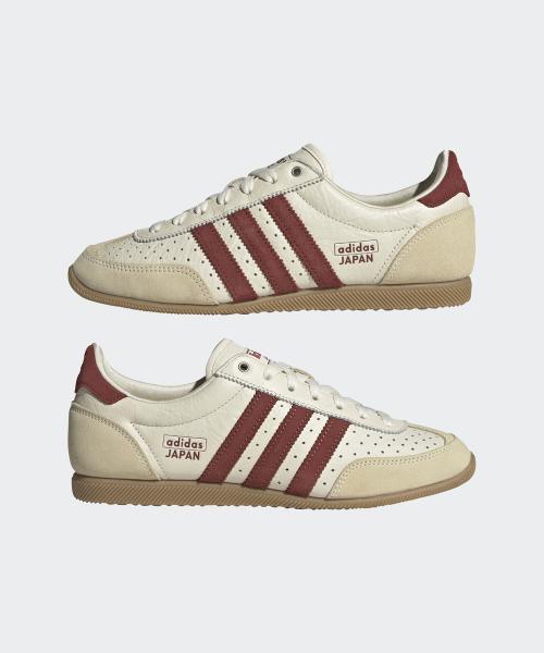 [Adidas] Japan - Cream White:Ruby JR0557