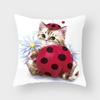 Lovely Cartoon Animal Cushion Decorative Pillowcase Printing Pillow Cover Sofa Home Living Room 45X45Cm