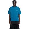 Balenciaga T Shirt, Loose Fit Men's Azure Blue 612966TLVB99567