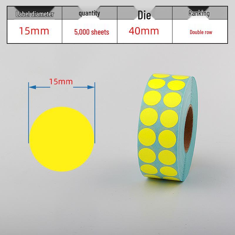 Waterproof Adhesive Thermal Barcode Stickers - Various Sizes