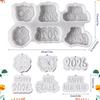 Silicone Mold Pig Resin Casting Molds DIY Gypsum Mold Easy Release Reusable Pendant Christmas Gifts New Year Lucky Pig Pendant