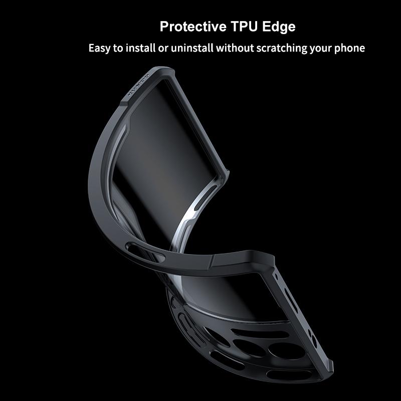 XUNDD Case for ZTE nubia Red Magic 9 Pro 5G/9 Pro+ 5G Hybrid TPU+Acrylic Phone Cover